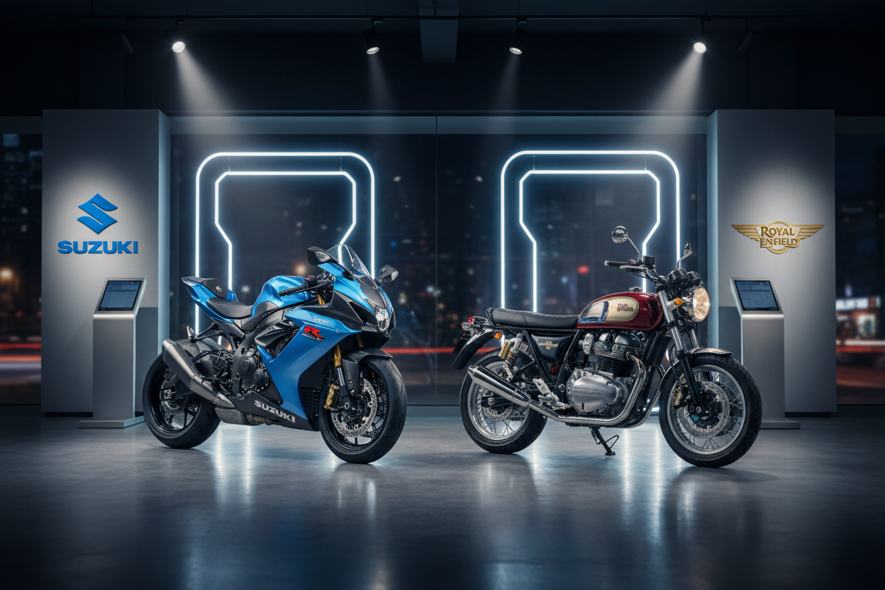 Motos suzuki y royal enfield